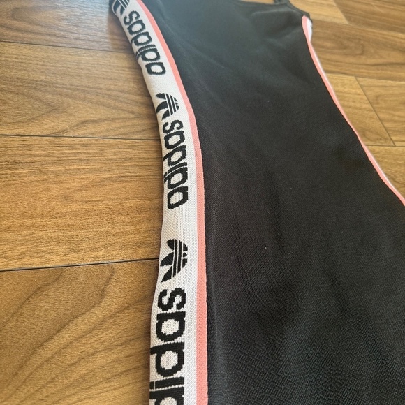 Adidas Original Retro-Sleek Romper | Size 2XS | Stretchy Knit | Trefoil Logo - Picture 4 of 6